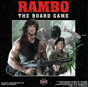 Rambo: The Board Game board game cover