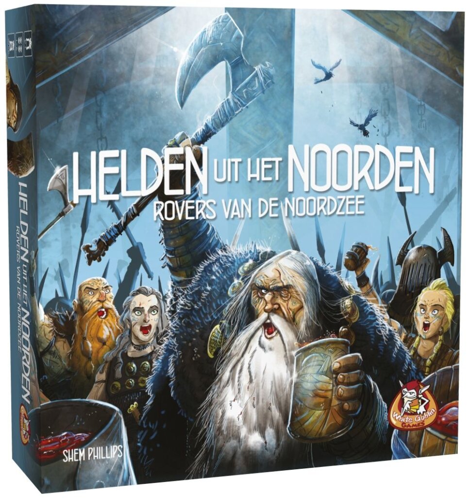Rovers van de Noordzee: Helden uit het Noorden board game cover