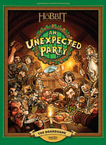 The Hobbit: An Unexpected Party board game cover