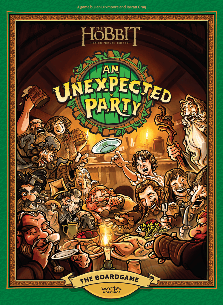 The Hobbit: An Unexpected Party board game cover