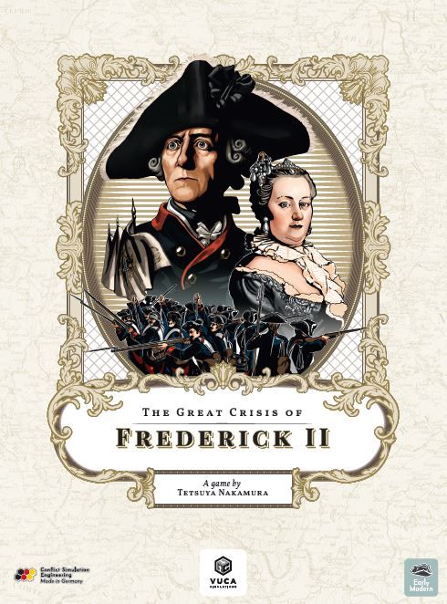 The Great Crisis of Frederick II board game cover