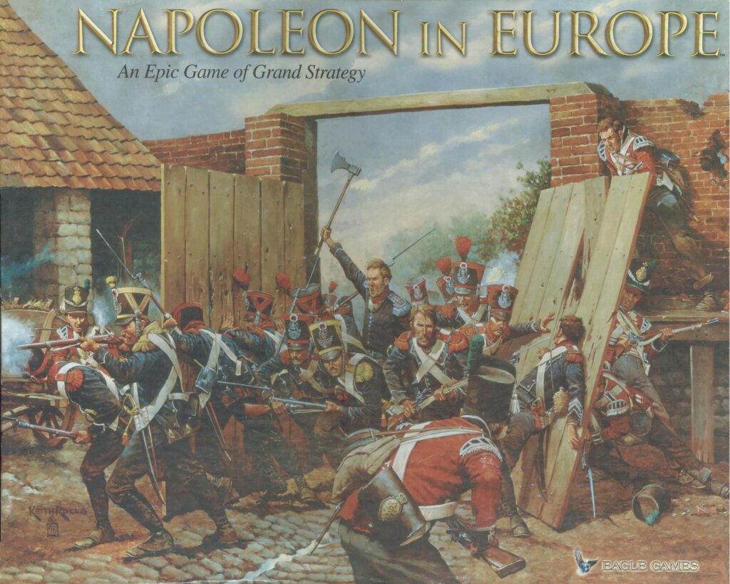 Napoleon in Europe board game cover