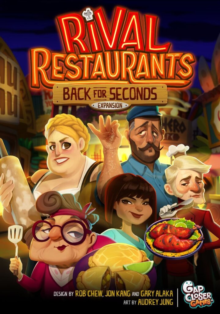 Rival Restaurants: Back for Seconds board game cover
