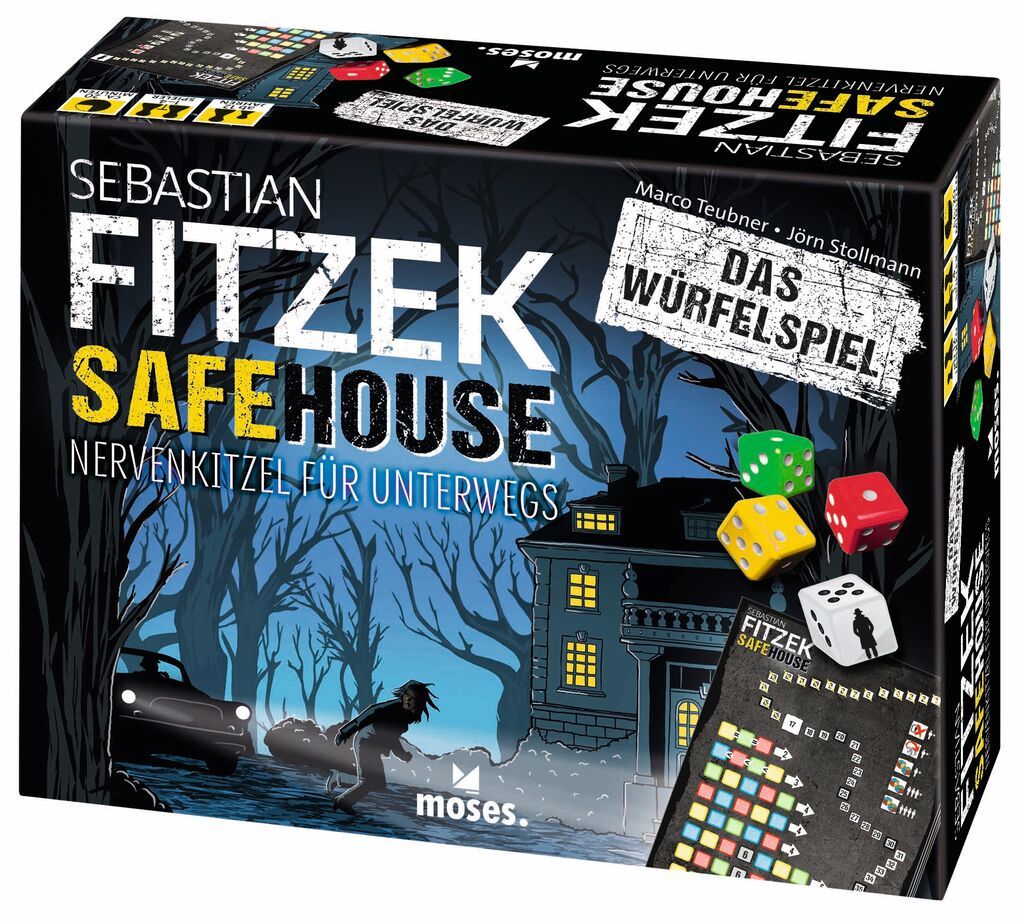 Sebastian Fitzek Safehouse: Das Würfelspiel board game cover