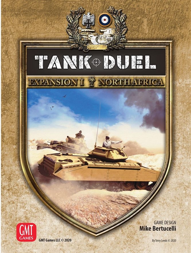 Tank Duel: Expansion #1 – North Africa board game cover