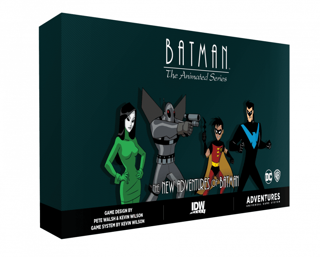 Batman: The Animated Series Adventures – The New Batman Adventures Expansion board game cover