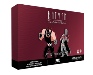Batman: The Animated Series Adventures – Mystery of the Batwoman Expansion board game cover