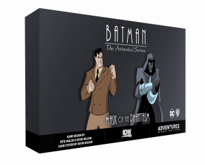 Batman: The Animated Series Adventures – Mask of the Phantasm Expansion board game cover