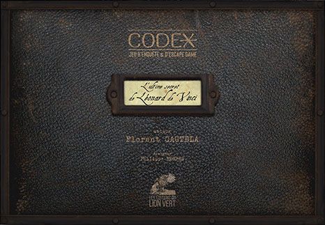 Codex: L’Ultime secret de Léonard de Vinci board game cover