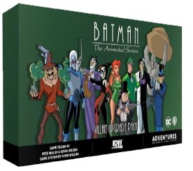 Batman: The Animated Series Adventures – Villain Upgrade Pack Expansion board game cover