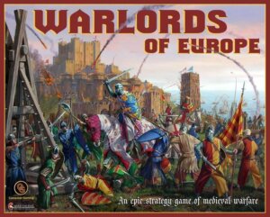 Warlords of Europe board game cover
