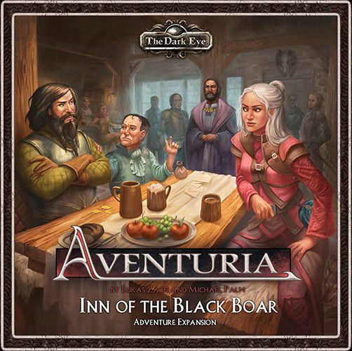 Aventuria: Inn of the Black Boar board game cover