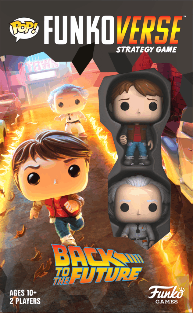 Funkoverse Strategy Game: Back to the Future 100 board game cover