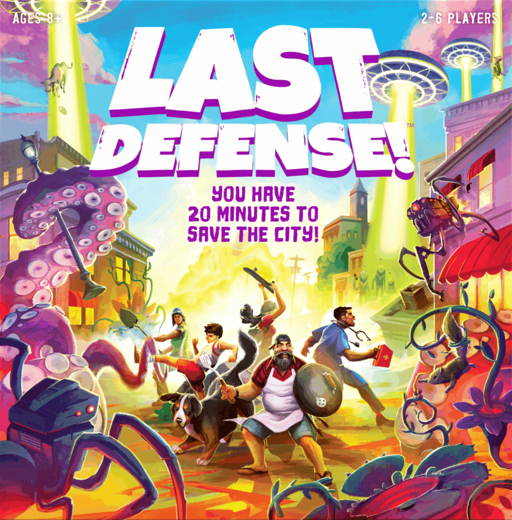 Last Defense! board game cover