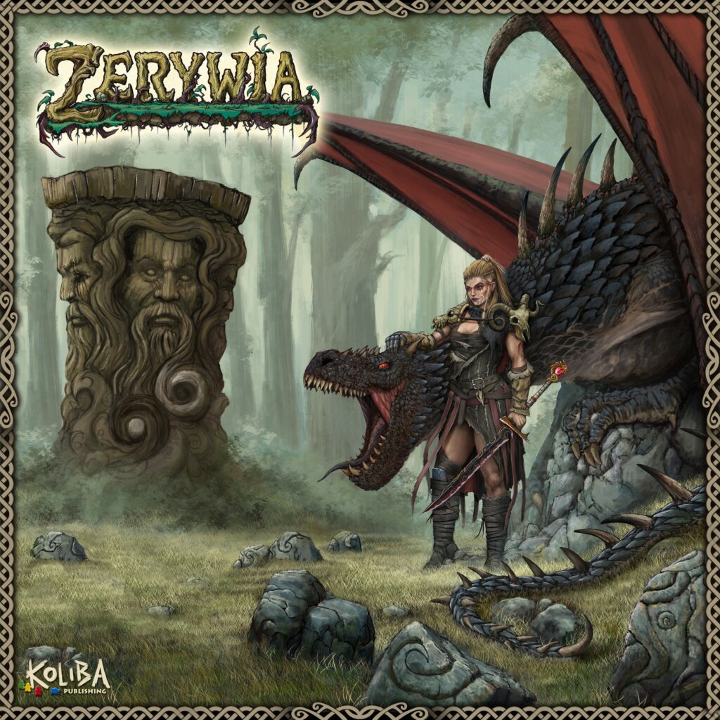 Zerywia board game cover