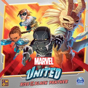 Marvel United: Rise of the Black Panther board game cover