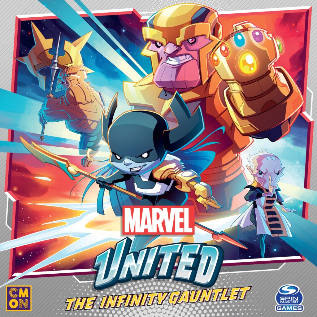 Marvel United: The Infinity Gauntlet board game cover