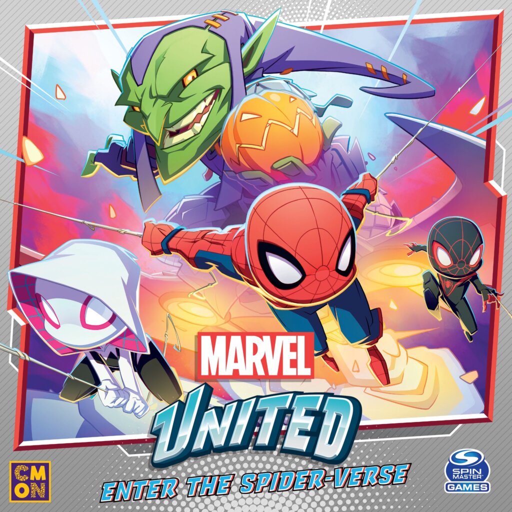 Marvel United: Enter the Spider-Verse board game cover