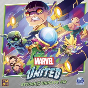 Marvel United: Return of the Sinister Six board game cover