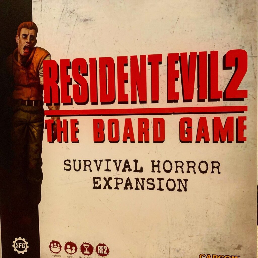 Resident Evil 2: The Board Game – Survival Horror Expansion board game cover