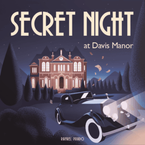 Secret Night at Davis Manor board game cover