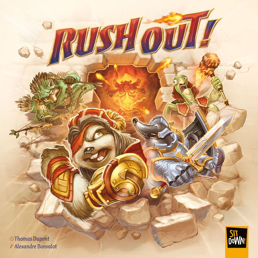 Rush Out! board game cover