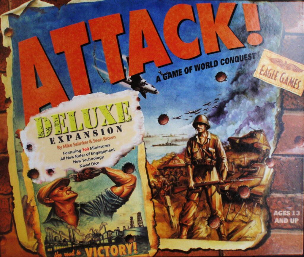 Attack! Deluxe Expansion board game cover