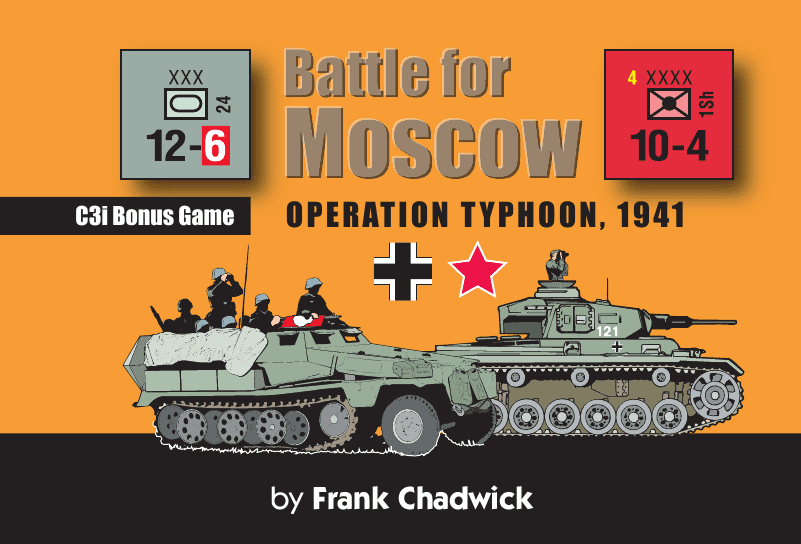 Battle for Moscow: Operation Typhoon, 1941 board game cover