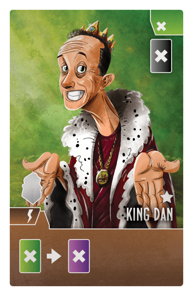 Paladins of the West Kingdom: King Dan board game cover