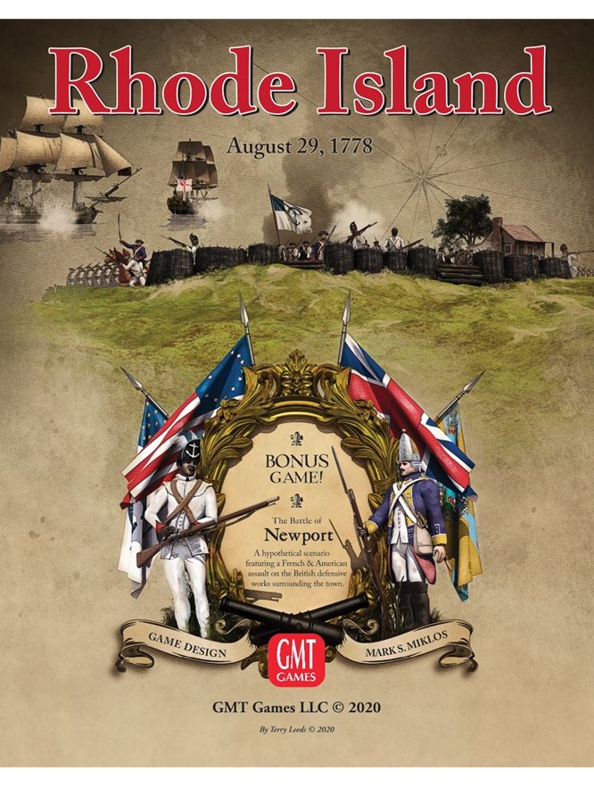 The Battles of Rhode Island & Newport board game cover