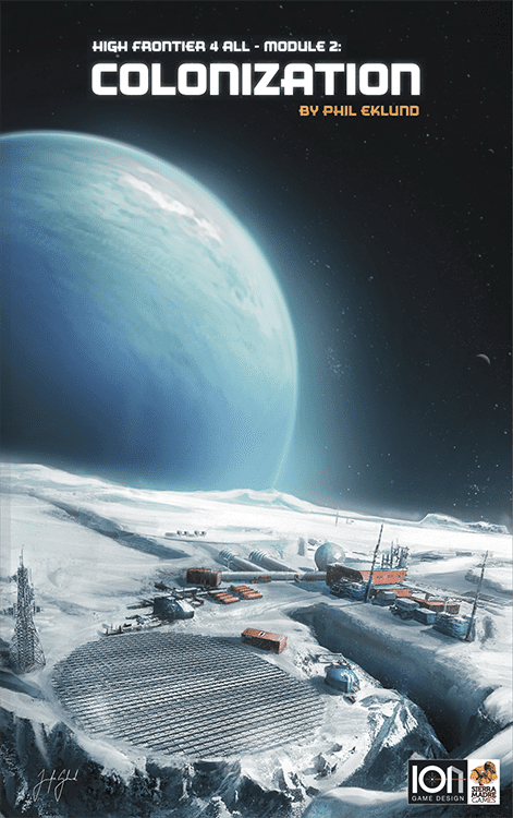 High Frontier 4 All: Module 2 – Colonization board game cover