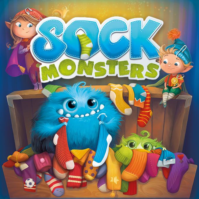Sock Monsters board game cover