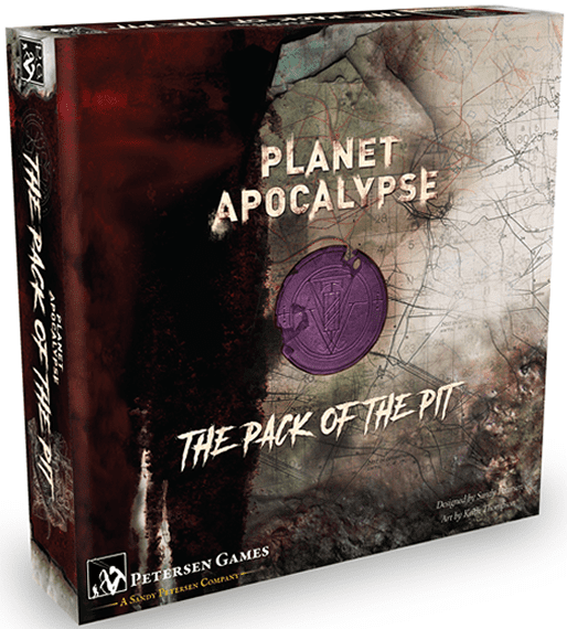 Planet Apocalypse: The Pack of the Pit board game cover