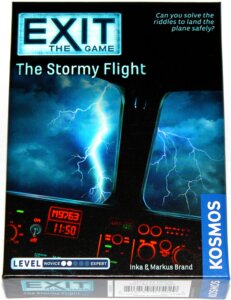 EXIT: The Game – The Stormy Flight board game cover