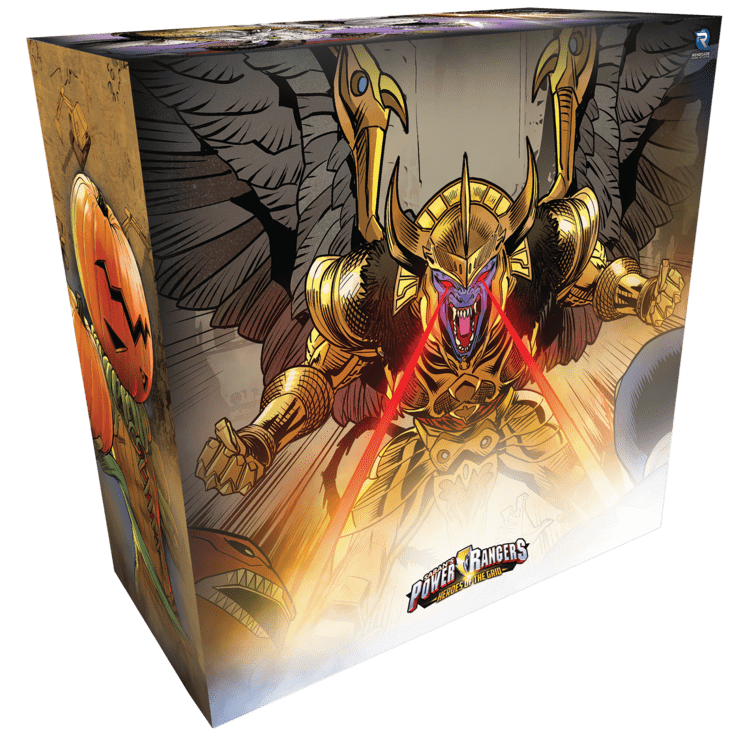 Power Rangers: Heroes of the Grid – Kickstarter Exclusives Deluxe Box board game cover