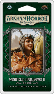 Arkham Horror: The Card Game – Winifred Habbamock: Investigator Starter Deck board game cover