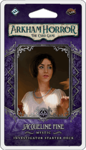 Arkham Horror: The Card Game – Jacqueline Fine: Investigator Starter Deck board game cover