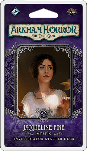 Arkham Horror: The Card Game – Jacqueline Fine: Investigator Starter Deck board game cover