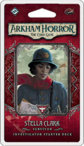 Arkham Horror: The Card Game – Stella Clark: Investigator Starter Deck board game cover