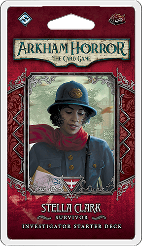 Arkham Horror: The Card Game – Stella Clark: Investigator Starter Deck board game cover