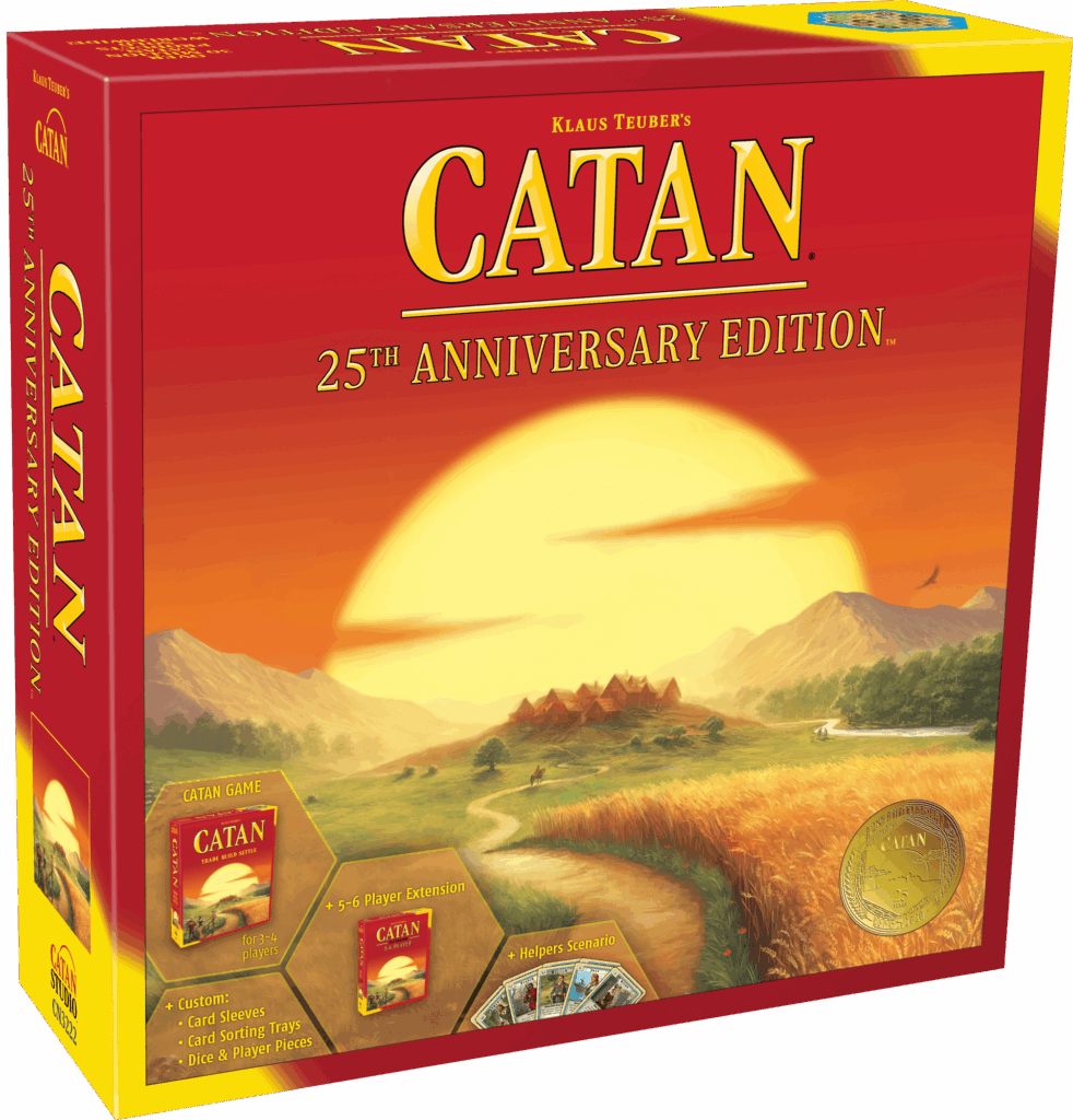 Catan: 25th Anniversary Edition board game cover