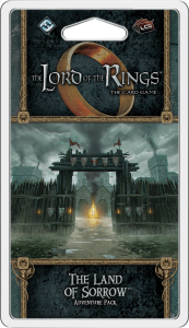 The Lord of the Rings: The Card Game – The Land of Sorrow board game cover