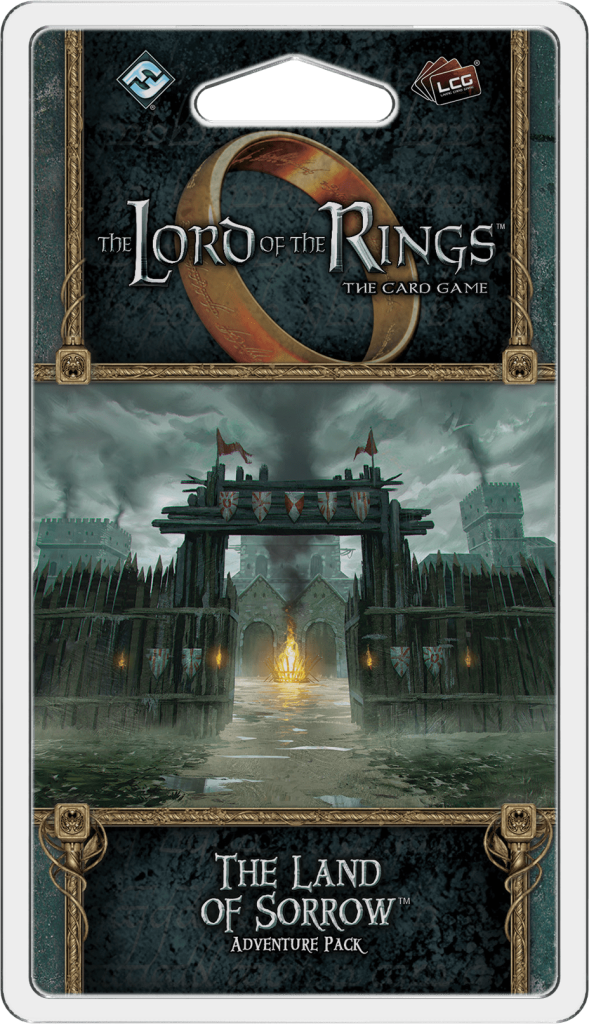 The Lord of the Rings: The Card Game – The Land of Sorrow board game cover