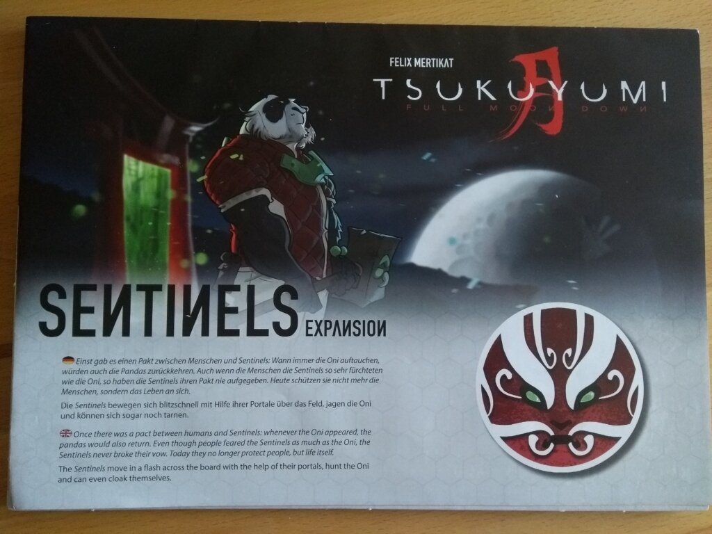Tsukuyumi: Sentinels board game cover