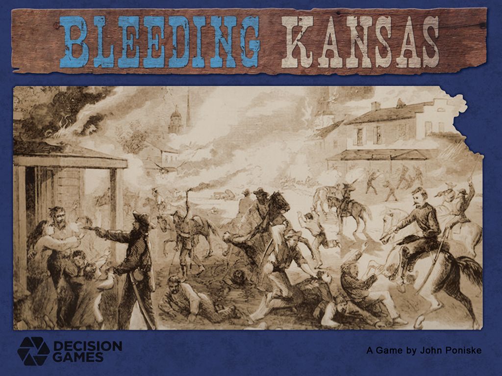 Bleeding Kansas board game cover