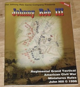 Johnny Reb III: Regimental Grand Tactical American Civil War Miniatures Rules board game cover