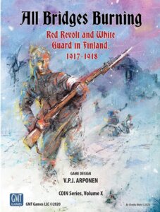 All Bridges Burning: Red Revolt and White Guard in Finland, 1917-1918 board game cover