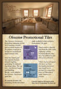 Obsession: Promotional Tiles board game cover