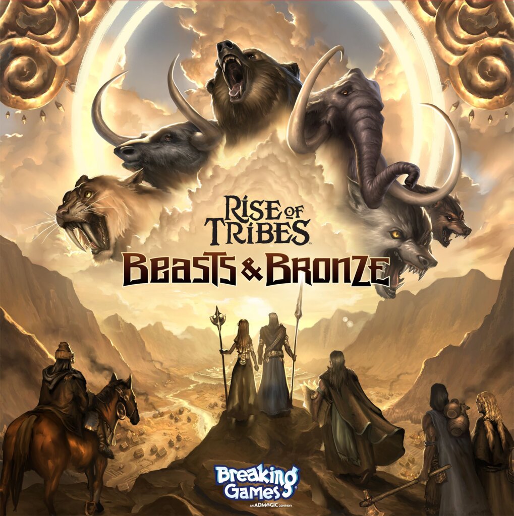 Rise of Tribes: Beasts & Bronze board game cover
