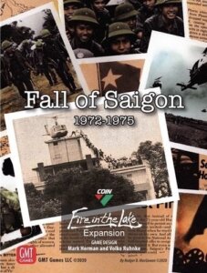Fire in the Lake: Fall of Saigon board game cover